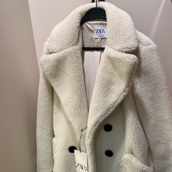 Zara kids teddy coat Clearance